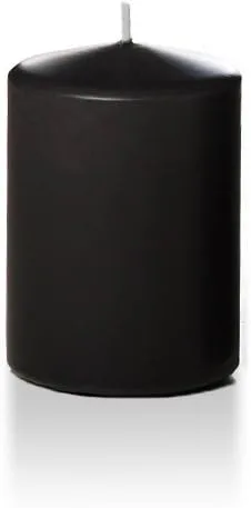 Vista 70 de yummi Caja de 12 velas redondas blancas de 3" x 4