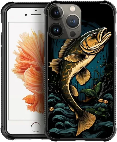Vista 90 de Funda compatible con iPhone 8 Plus, diseño de oso de bosque otoñal, a prueba de golpes, antiarañazos, carcasa trasera de policarbonato duro