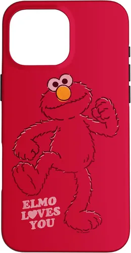 Vista 19 de Sesame Street Elmo Loves You Case for iPhone 17