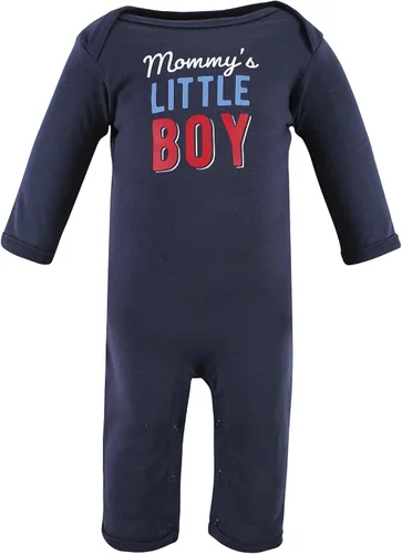 Vista 3 de Hudson - Mameluco unisex de algodón para bebé