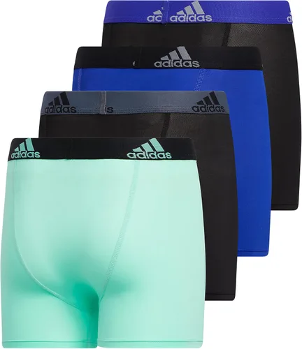 Vista 3 de adidas Kids-Boy's Performance Boxer Briefs Underwear (4-Pack)