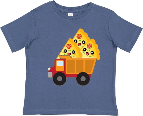 Vista 24 de inktastic Pizza Lover Food Truck Camiseta divertida para niños pequeños