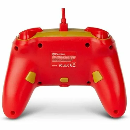 Vista 4 de PowerA Enhanced Wired Controller for Nintendo Switch - Golden M