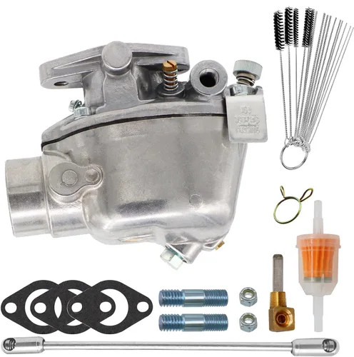 Vista 2 de Carburador Tractor Carb Reemplazo Para Ford 8N 9N 2N 1939-1952 Heavy Duty 8N9510C HD TSX241A TSX241B TSX241C Reemplaza Marvel Schebler B3NN9510A