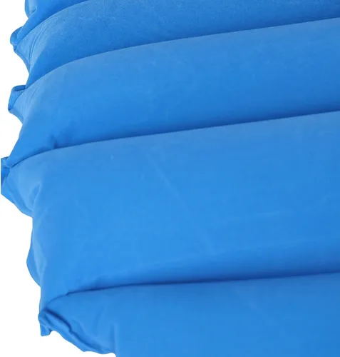 Vista 7 de Car Air Mattress 135x85cm PVC Flocked Inflatable Bed (Blue)