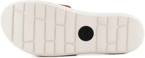 Vista 24 de Marc Joseph New York Sandalias planas de cuero genuino para mujer, puntera abierta, sin espalda, cómodas, ligeras, suela de EVA, a la moda, sin