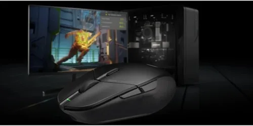 Vista 7 de Logitech G Ratón inalámbrico para juegos 303 Shroud Edition - LIGHTSPEED- HERO 25K - 25,600 DPI - 2.65 oz - 5 botones - PC - Negro