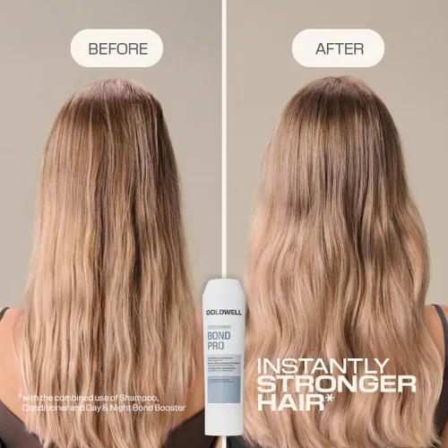 Vista 4 de Goldwell Dualsenses Bond Pro Acondicionador Fortificante 10.1 fl oz para Cabello Frágil