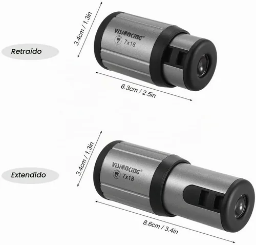 Vista 4 de Lixada Mini monocular monocular compacto alcance del bolsillo del telescopio ultraligero 18