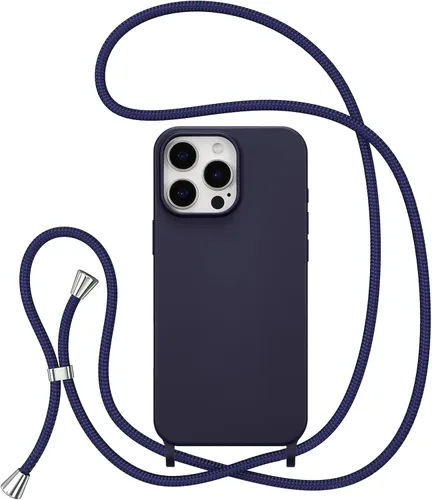 Vista 27 de ZTOFERA Funda para iPhone Air con correa, funda cruzada para teléfono con cordón ajustable para el cuello en los hombros, silicona suave a prueba