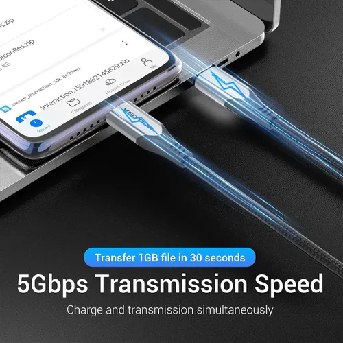 Vista 6 de Bloque de cargador de pared USB C para iPhone y cable USB C a USB C