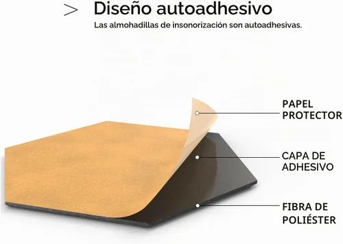 Vista 2 de Paquete de 18 paneles acústicos autoadhesivos hexagonales negros de 12 x 10 x 0.4 pulgadas, paneles de pared insonorizados de alta densidad que