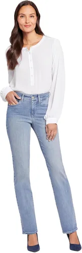 Vista 27 de NYDJ - Pantalones de mezclilla rectos Marilyn para mujer Biscayne