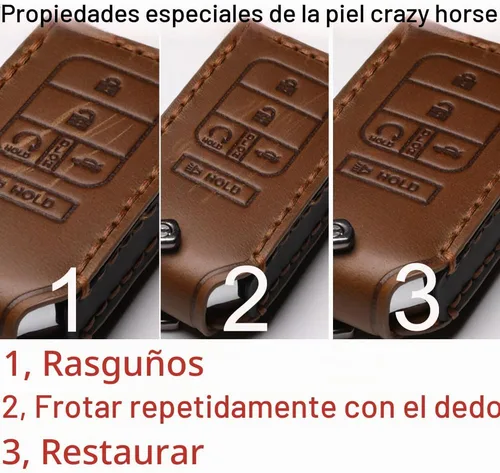 Vista 5 de Funda para llavero de coche, carcasa protectora de llaves suave con protección completa Compatible con Chevrolet Silverado Colorado GMC Canyon