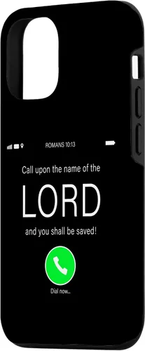 Vista 2 de iPhone 15 Llame al nombre del Señor – Caso del Evangelio de Fe Cristiana