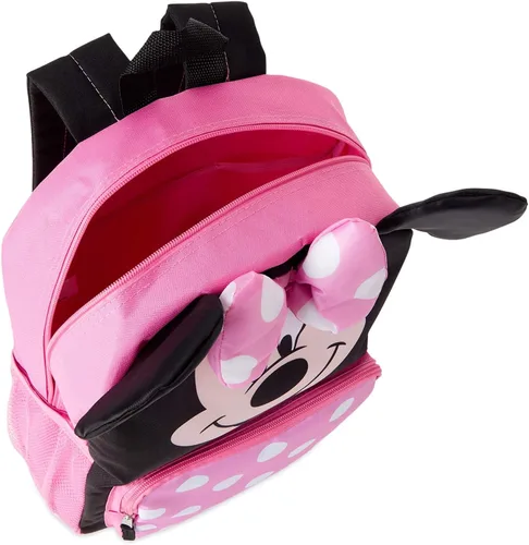 Vista 5 de DIBSIES Mochila de personajes con licencia personalizada 16 pulgadas Minnie Mouse Mochila