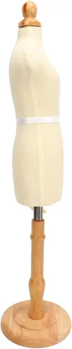 Vista 3 de Maniquí de forma de vestido, maniquí de vestido con soporte de costura flexible, forma de vestido femenino de sastre profesional, maniquí femenino