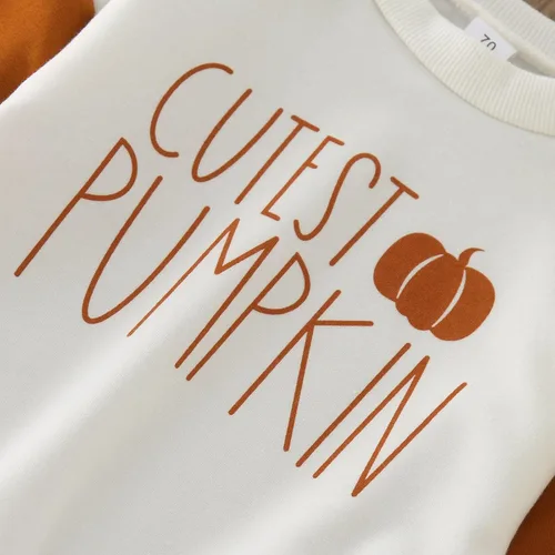 Vista 3 de My First Birthday Outfit for Girls Letter Print Long Sleeve Infant Jumpsuits Fall Winter Clothes Bodysuit