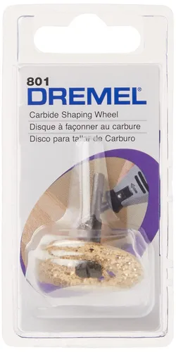 Vista 2 de Dremel 801 - Rueda de carburo rotativa para moldear, color gris