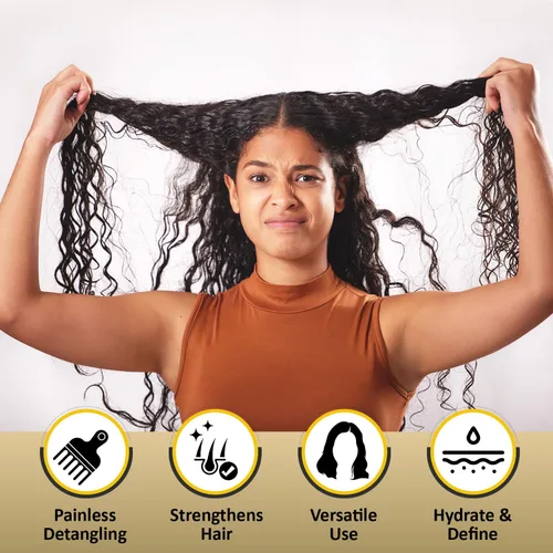 Vista 6 de KizaiaCare Ultimate Matted Hair Detangler: solución desenredante sin dolor para cabello enredado, anudado, enmarañado o rasta. Adultos y niños