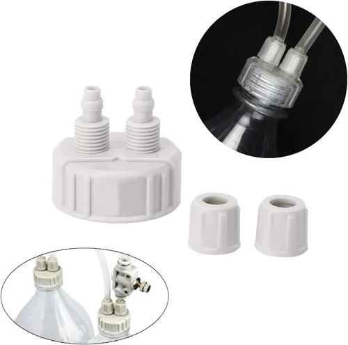 Vista 8 de Pro acuario tapa de botella para planta viva CO2 difusor de aire generador de aire herramienta DIY