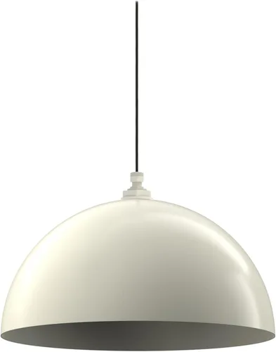Vista 92 de Steel Lighting Co. Melrose - Lámpara colgante Montada en el techo Cúpula redonda de 18 pulgadas Estilo moderno contemporáneo de granja