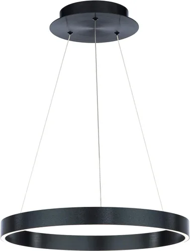 Vista 3 de WAC Lighting dweLED, colgante LED Sirius 18in 3000K en negro