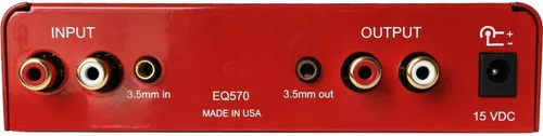 Vista 3 de EQ570 Ecualizador de Audio Negro