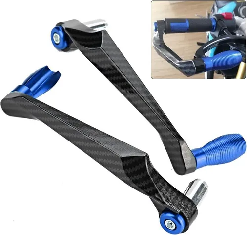Vista 4 de KIMISS Manillar universal de aluminio CNC de 7/8 pulgadas, 0.866 in, palanca de embrague de freno para motocicleta, motocicleta, scooters, coches