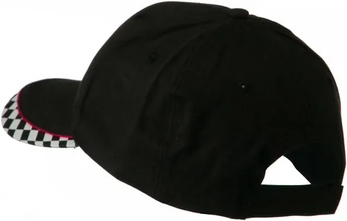Vista 2 de Gorra de algodón cepillado con logotipo impreso
