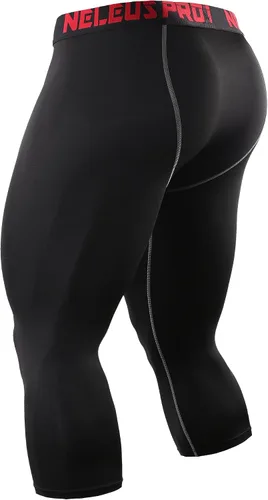 Vista 5 de Neleus - Leggings de compresión para hombre