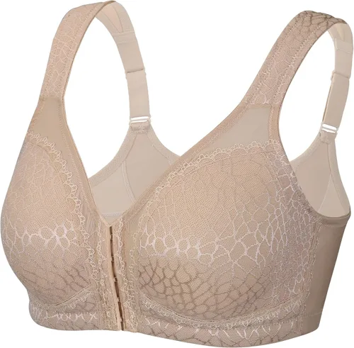 Vista 5 de DotVol Sujetador de postura con cierre frontal sin varillas para mujer