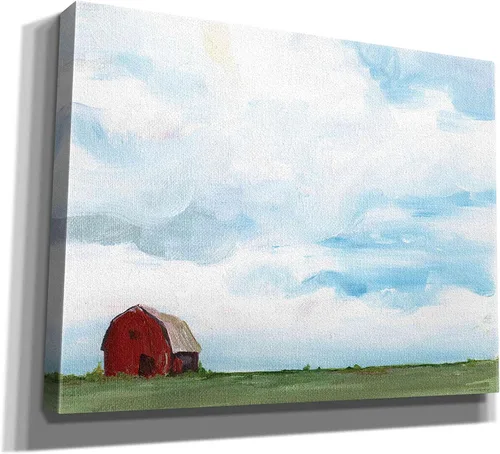 Vista 2 de Epic Graffiti Kamdon Kreations - Lienzo decorativo para pared, diseño de "Farming on the Range", 16 x 12 pulgadas
