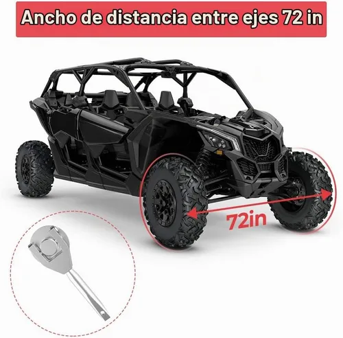 Vista 6 de KEMIMOTO X3 Herramienta de cambio de correa compatible con Can-Am Maverick X3 2017+