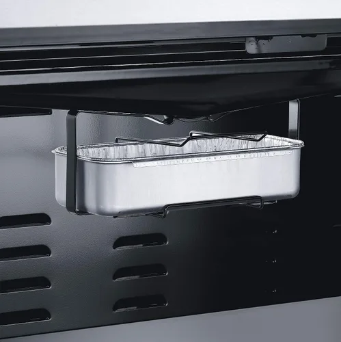 Vista 2 de Fig & Leaf Paquete de 35 bandejas de goteo compatibles con Weber Grills 6498 Smokefire l Summit l Genesis II - Forro de papel de aluminio resistente