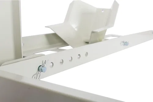 Vista 7 de Soporte de motocicleta de 1800 libras de capacidad, soporte ajustable resistente con 4 juegos de amarres