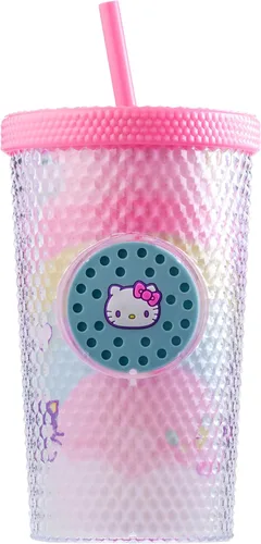 Vista 3 de Vaso espumoso con burbujas para presionar de Hello Kitty And Friends