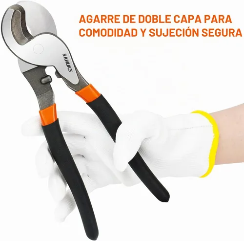 Vista 3 de Sanuke Cortador de cable resistente de 10 pulgadas, cortador de alambre