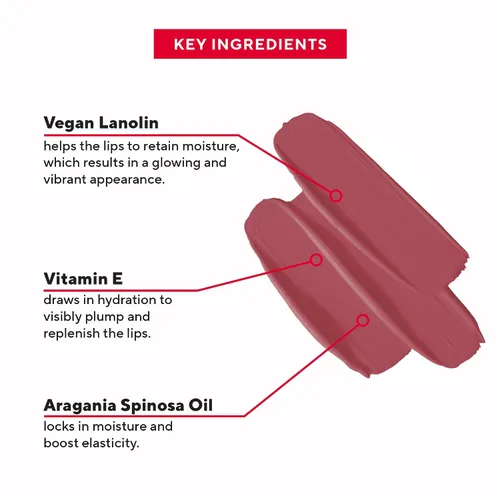 Vista 4 de Mirabella Sealed with a Kiss - Lápiz labial hidratante de cobertura completa, ricamente pigmentado, ultra cremoso, hidratante y a base de minerales