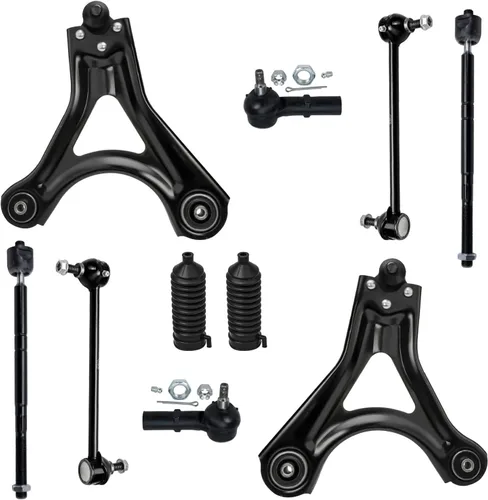 Vista 295 de Detroit Axle - Kit de suspensión frontal de 10 piezas para Dodge Avenger 2008-2014, Chrysler Sebring 2007-2010, 2 brazos de control inferiores, 2