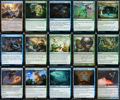 Vista 4 de Elite Commander Ivy Mutate Deck – Simic – Verde Azul – EDH – Ivy, Gleeful Spellthief – 100 cartas – Magic The Gathering Deck – Muy fuerte
