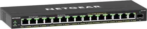 Vista 11 de NETGEAR Switch PoE Gigabit Ethernet Easy Smart Managed Essentials de 5 puertos (GS305EP) - con 4 x PoE+ @ 63W, para montaje en escritorio o en pared