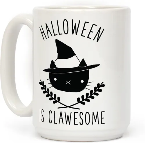 Vista 47 de LookHUMAN Tazas de Halloween Taza de café de Halloween - Tazas de café para decoración ideales para amantes y entusiastas de la decoración - Taza