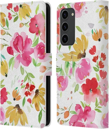 Vista 128 de Head Case Designs Officially Licensed Ninola Butterfly Nature Spring Floral Leather Wallet Case Compatible with Samsung Galaxy A07 4G