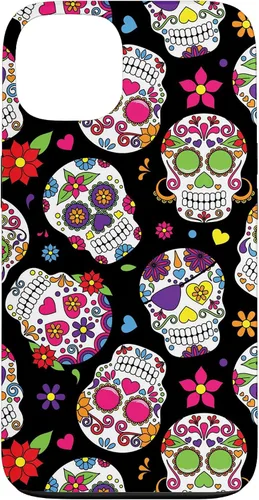 Vista 7 de Dead Sugar Skulls Case Sugar Skull Day of The Dead Case for iPhone 17