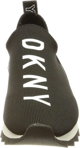 Vista 2 de DKNY Tenis ligeros y cómodos para mujer, plateado