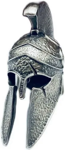 Vista 13 de Retro latón poderoso casco edc perlas llavero DIY accesorios cuentas de paracord