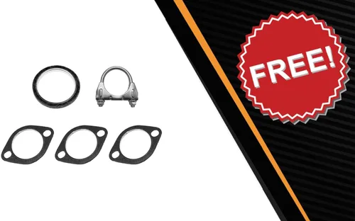 Vista 7 de Northeastern Exhaust Kit de sistema de escape de tubo delantero, resonador y silenciador de acero inoxidable compatible con Chevrolet Aveo5