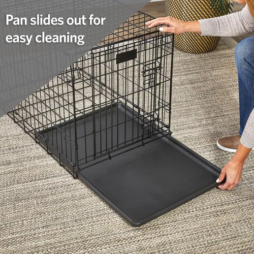 Vista 4 de MidWest Homes for Pets Bandeja de repuesto para jaula de perro Midwest de 18" de largo