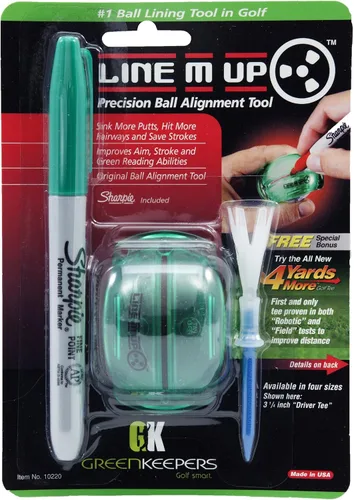 Vista 3 de Longridge Global Tour Golf Golf Line-Em Up Ball Marker